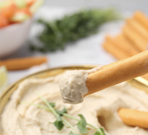 Chestnut hummus dip