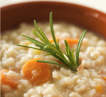 Vegetable barley soup